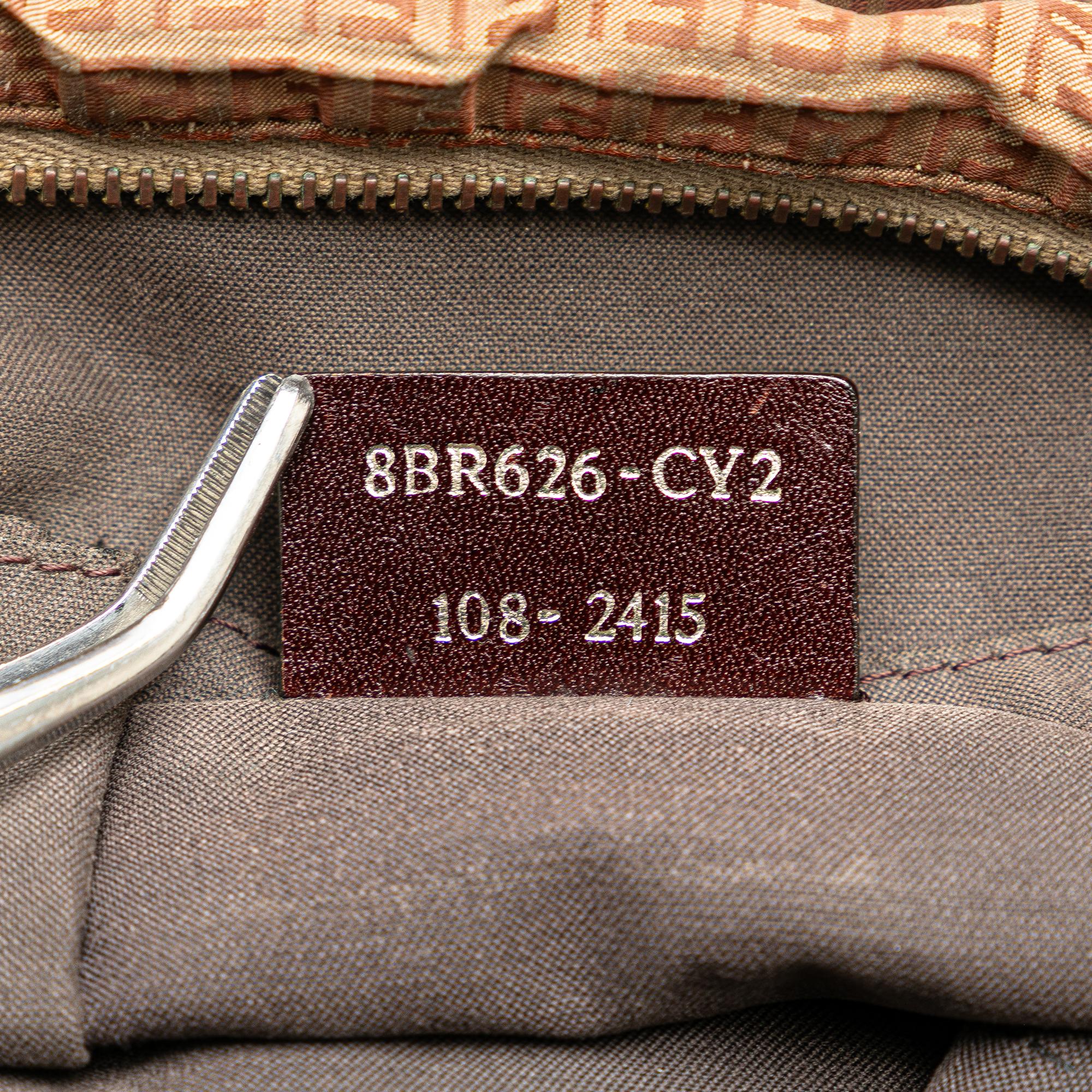 Fendi Micro Zucchino Canvas Mamma Forever (SHG-JnXbOv)