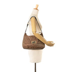 Fendi Micro Zucchino Canvas Mamma Forever (SHG-JnXbOv)