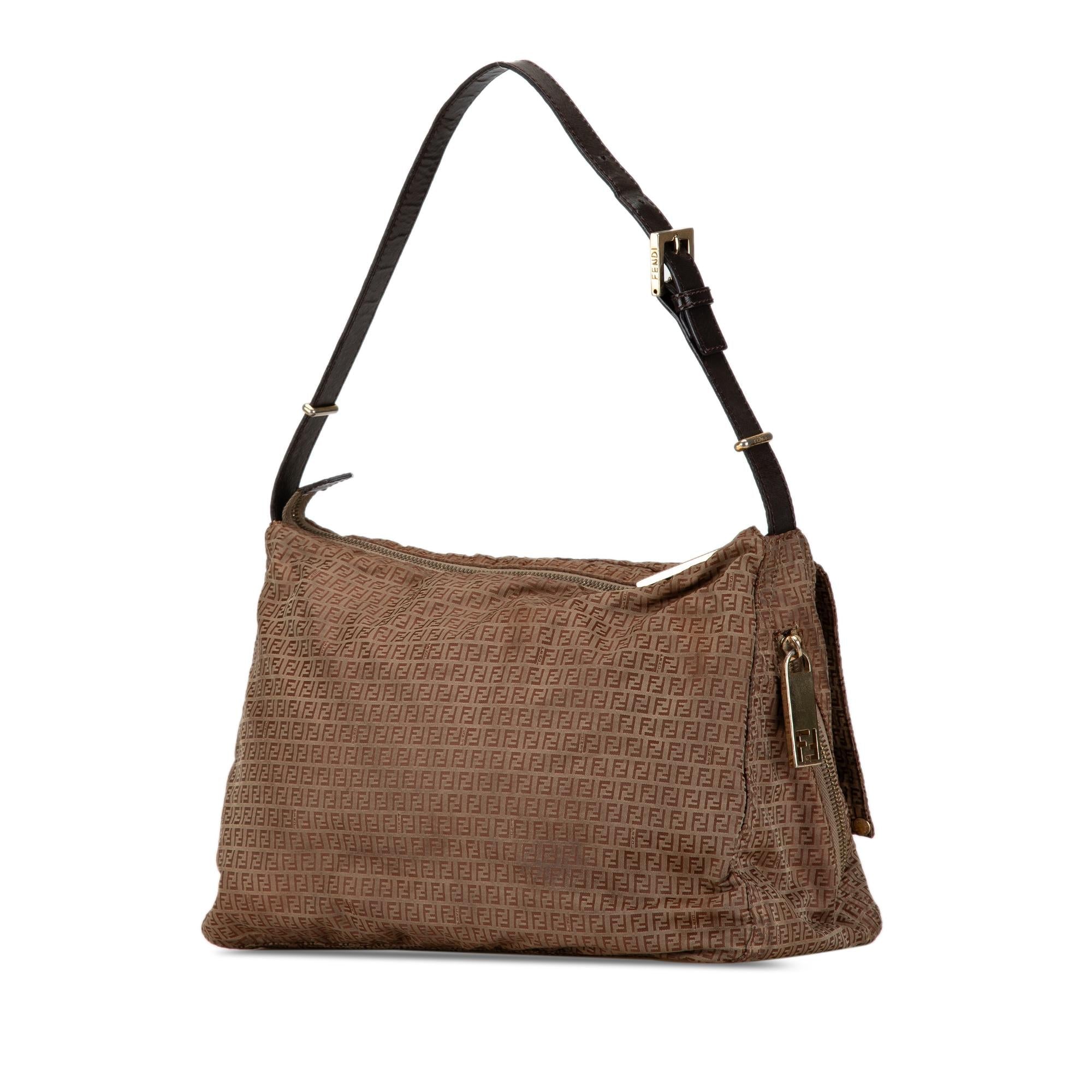 Fendi Micro Zucchino Canvas Mamma Forever (SHG-JnXbOv)