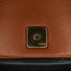 Fendi Mini Bicolor Nappa Chain Baguette Shoulder Bag (SHG-1z12d2)