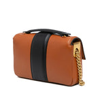 Fendi Mini Bicolor Nappa Chain Baguette Shoulder Bag (SHG-1z12d2)