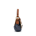 Fendi Mini Denim Chef Flap (SHG-vrfIWN)