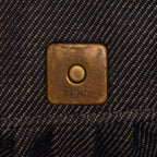 Fendi Mini Denim Chef Flap (SHG-vrfIWN)