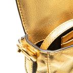 Fendi Mini Embossed Zucca Baguette Satchel (SHG-Nn3PEu)
