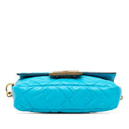Fendi Mini Embossed Zucca Baguette Satchel (SHG-TbWjDD)