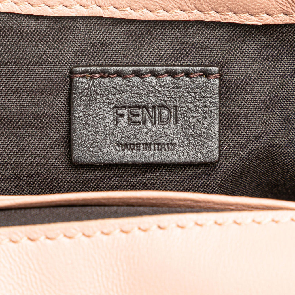 Fendi Mini Embossed Zucca Baguette Satchel (SHG-0mB9uT)