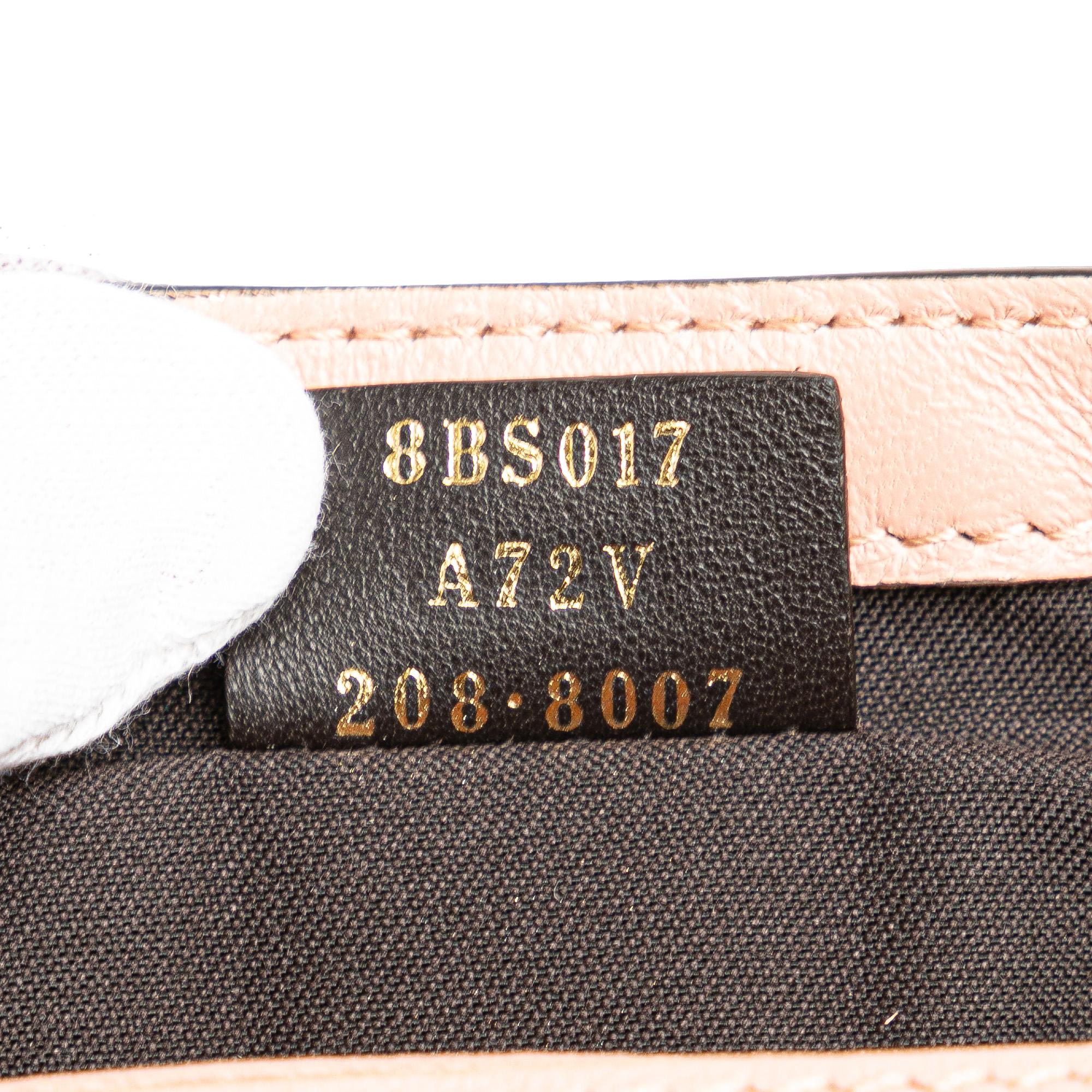 Fendi Mini Embossed Zucca Baguette Satchel (SHG-0mB9uT)