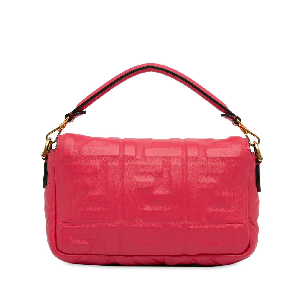 Fendi Mini FF Embossed Baguette (SHG-4aa1Gj)