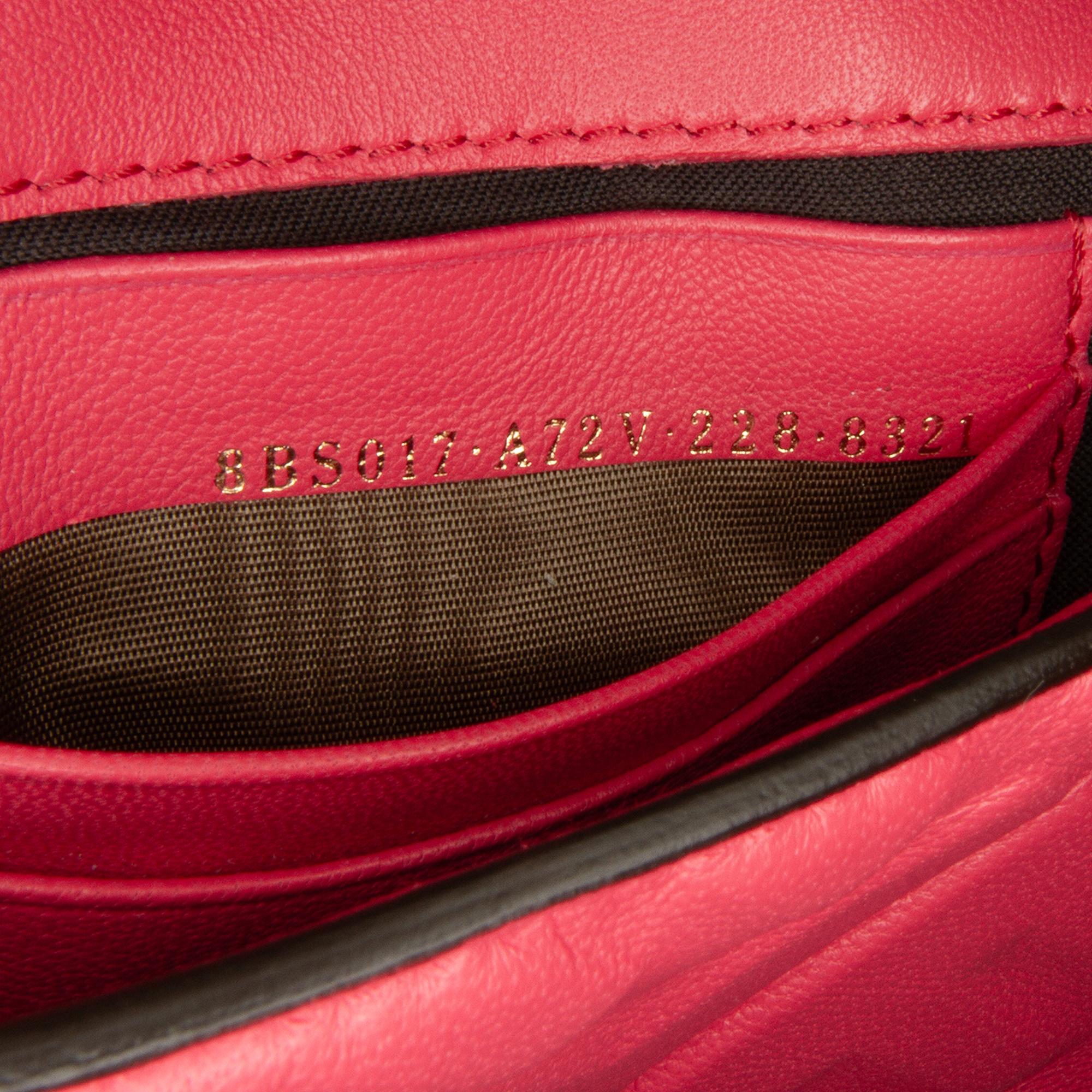 Fendi Mini FF Embossed Baguette (SHG-4aa1Gj)