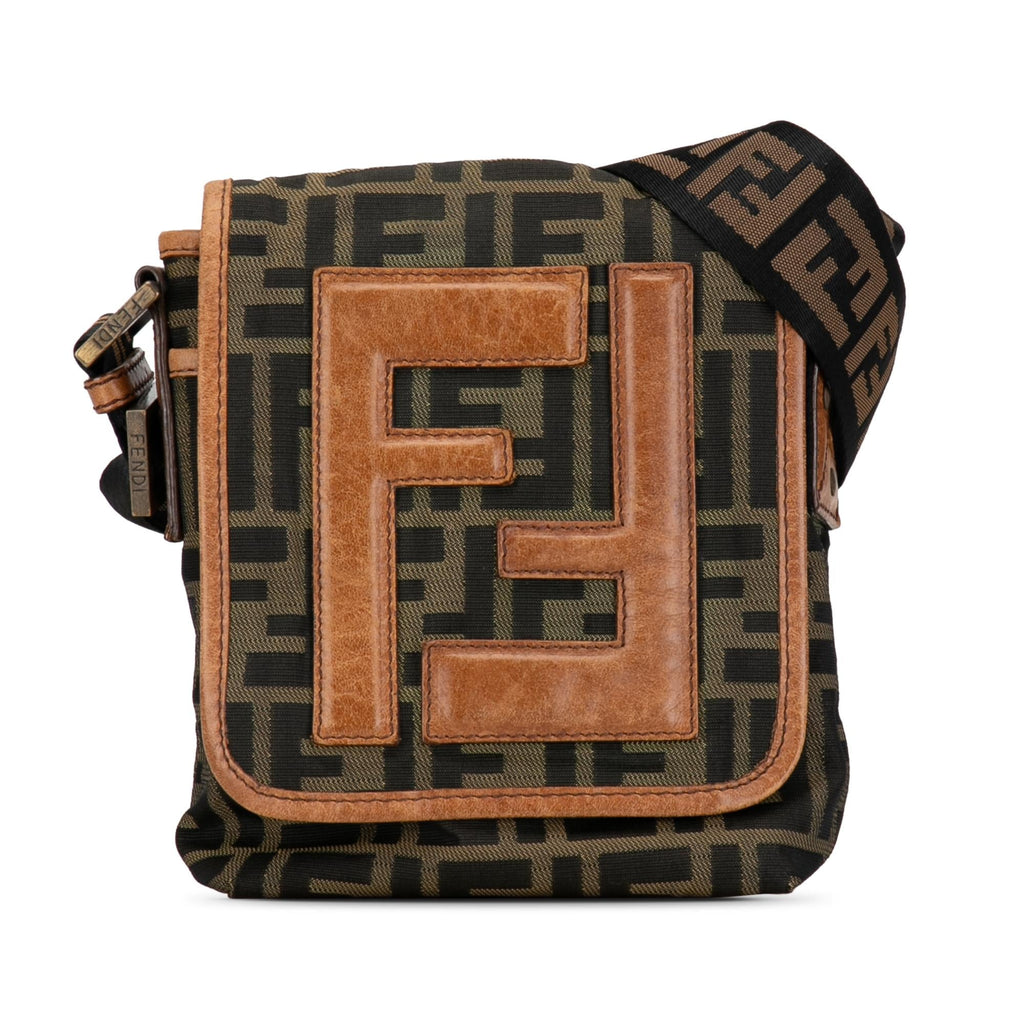 Fendi Mini FF Zucca Crossbody (SHG-ezlJjQ)