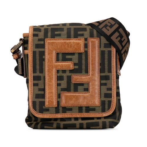 Fendi Mini FF Zucca Crossbody (SHG-ezlJjQ)