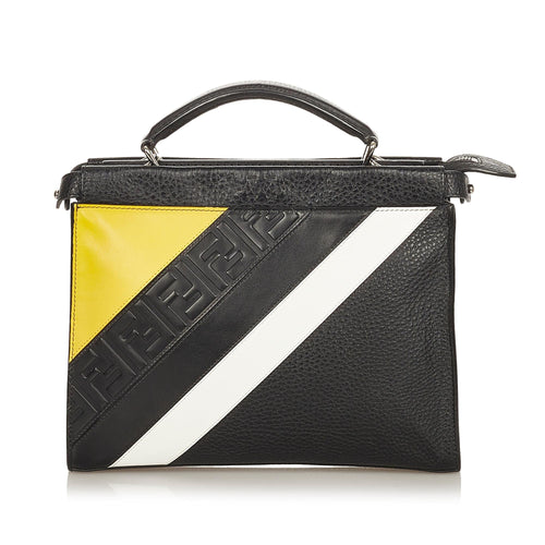 Fendi Mini Fendi Mania Peekaboo Fit Bag (SHG-cVDlvg)