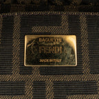 Fendi Mini Interlaced Canvas Zucca Baguette Satchel (SHG-W2qFIQ)