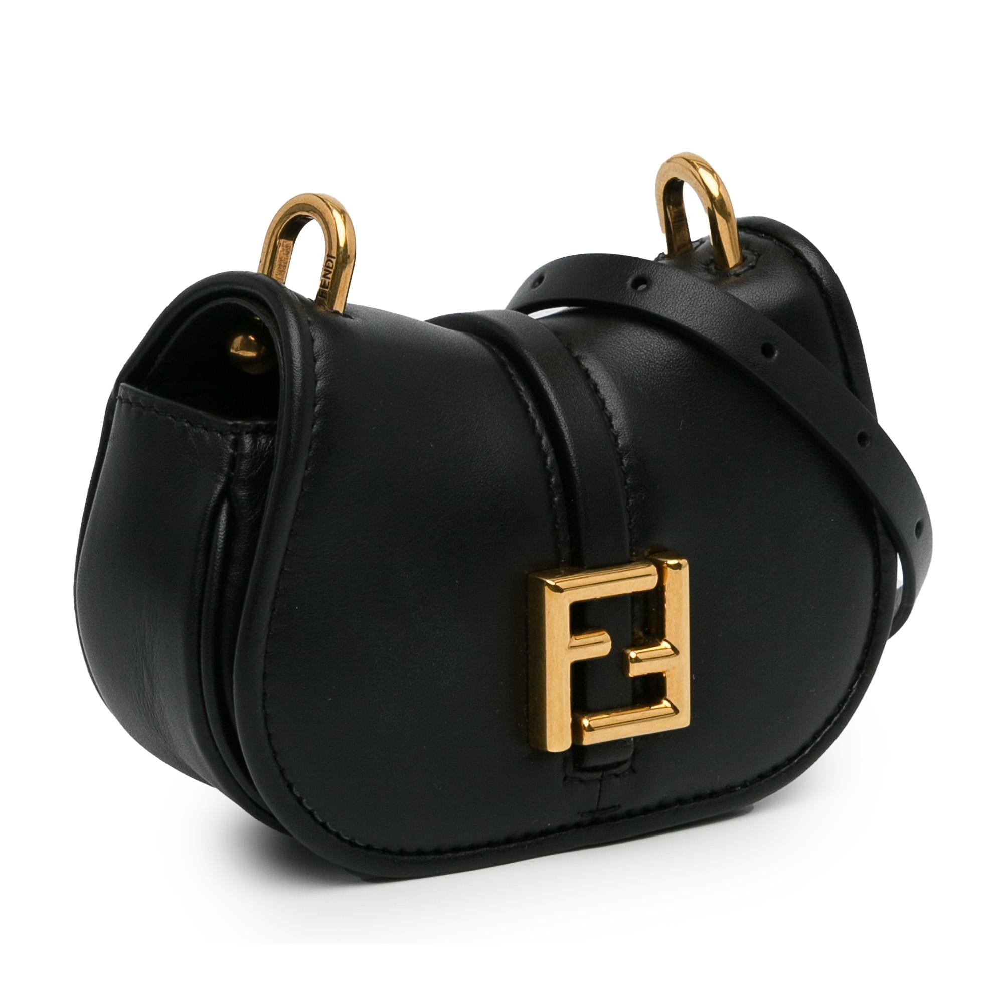 Fendi Mini Leather C’mon Crossbody Bag (SHG-87wZ4Z)