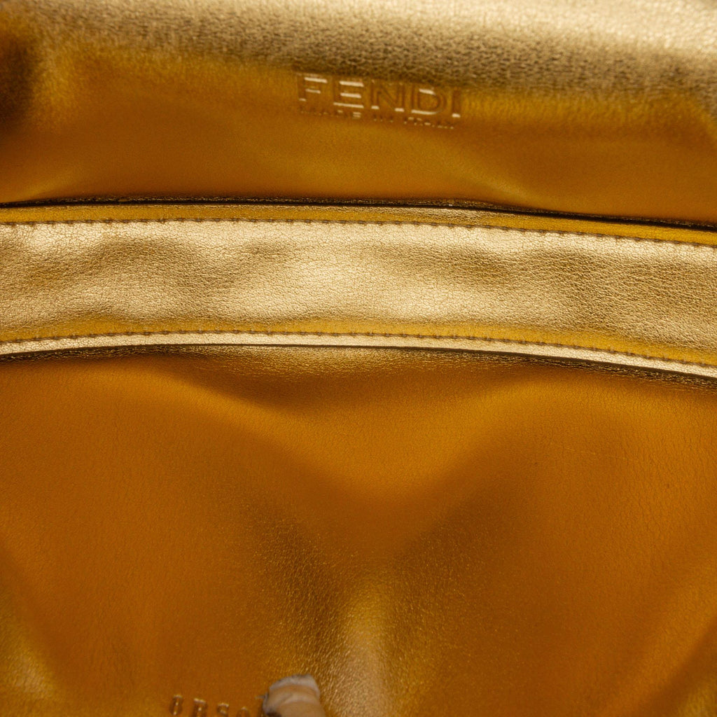 Fendi Mini Leather Cookie Hobo (SHG-vZ7u4R)