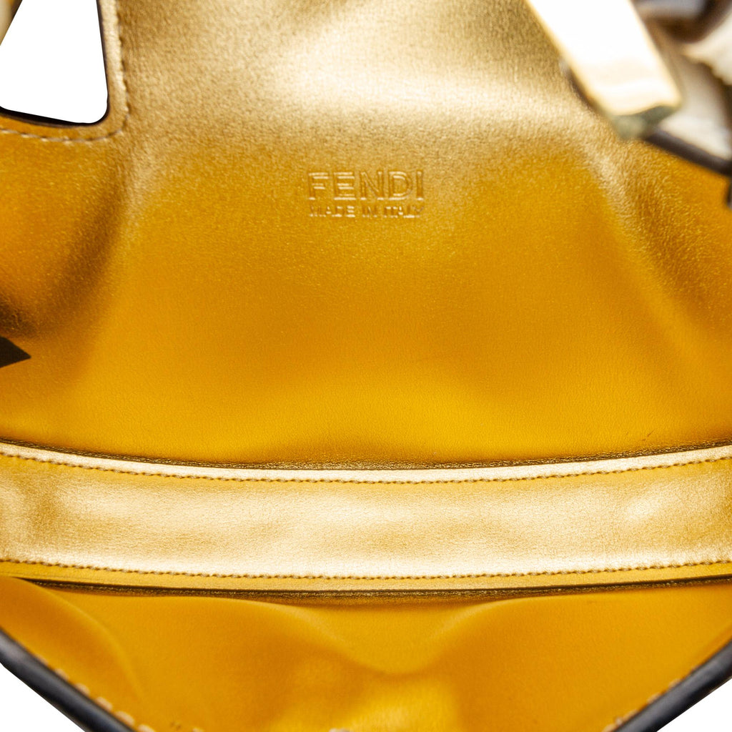 Fendi Mini Leather Cookie Hobo