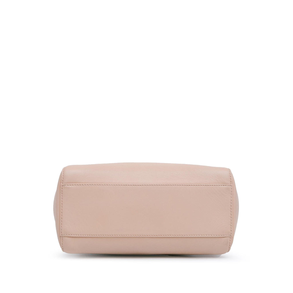 Fendi Mini Leather Iconic Peekaboo Satchel (SHG-wmlBOy)