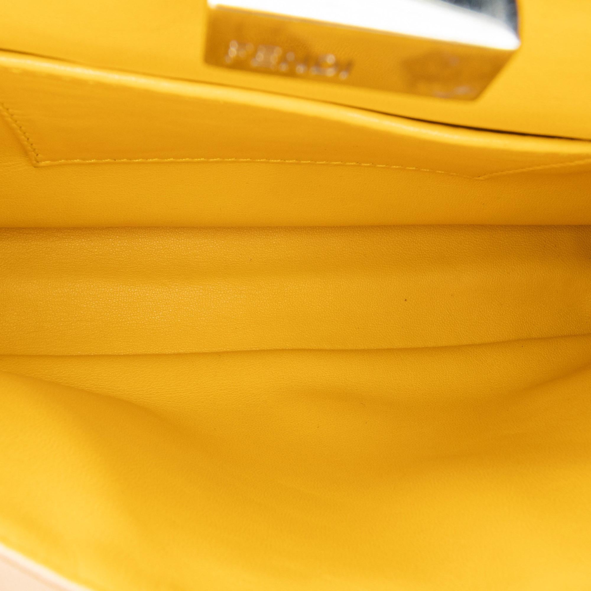 Fendi Mini Leather Iconic Peekaboo Satchel (SHG-wmlBOy)