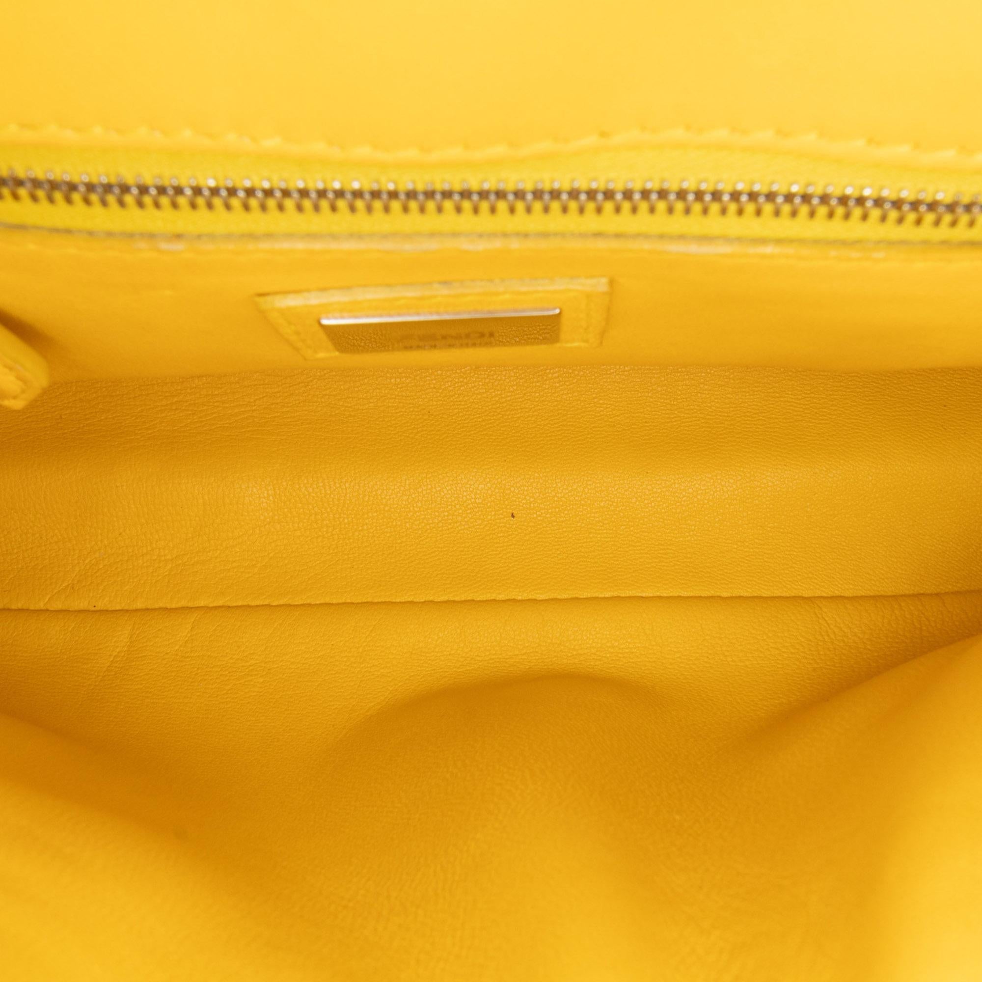 Fendi Mini Leather Iconic Peekaboo Satchel (SHG-wmlBOy)