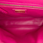 Fendi Mini Leather Iconic Peekaboo Satchel (SHG-BghCY6)