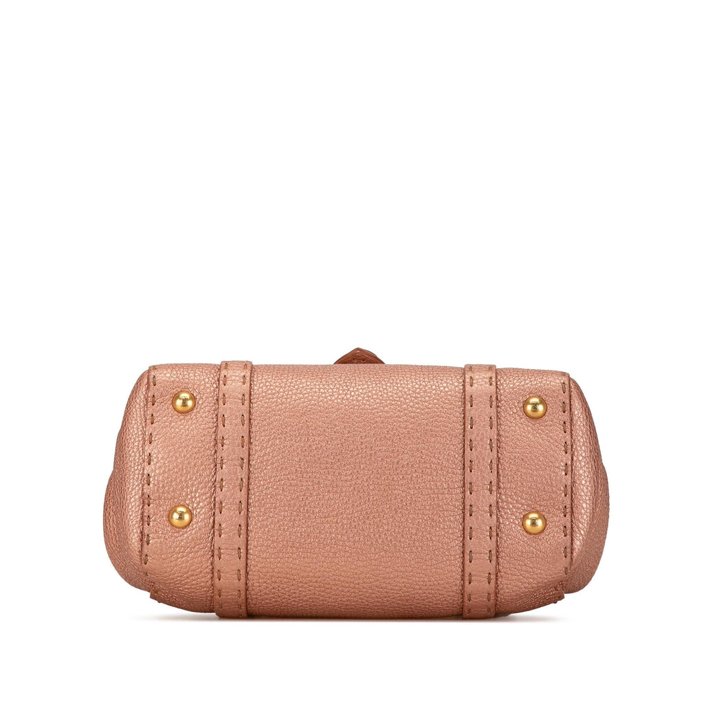 Fendi Mini Leather Selleria Linda (SHG-ermLPN)