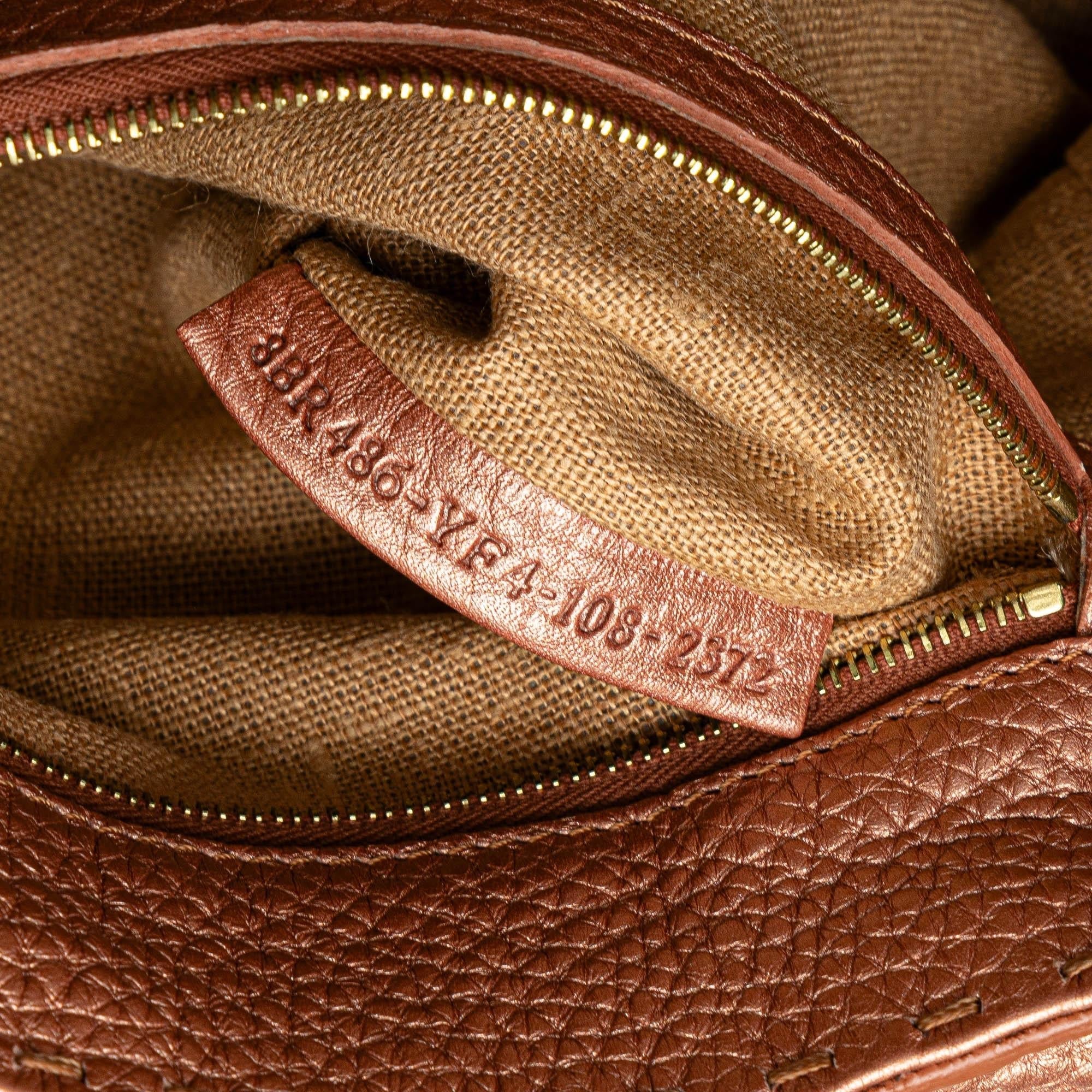 Fendi Mini Leather Selleria Linda (SHG-ermLPN)