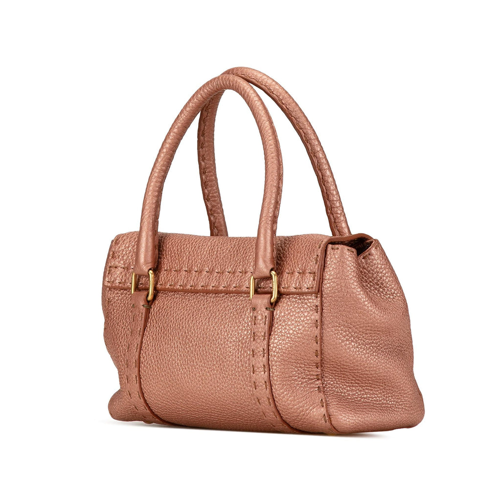 Fendi Mini Leather Selleria Linda (SHG-ermLPN)