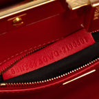 Fendi Mini Marbled Peekaboo Satchel (SHG-ihUXSW)