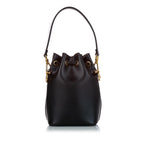 Fendi Mini Mon Tresor Leather Bucket Bag (SHG-37091)