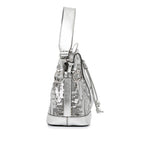 Fendi Mini Mon Tresor Sequined Bucket Bag (SHG-qQnN4Z)