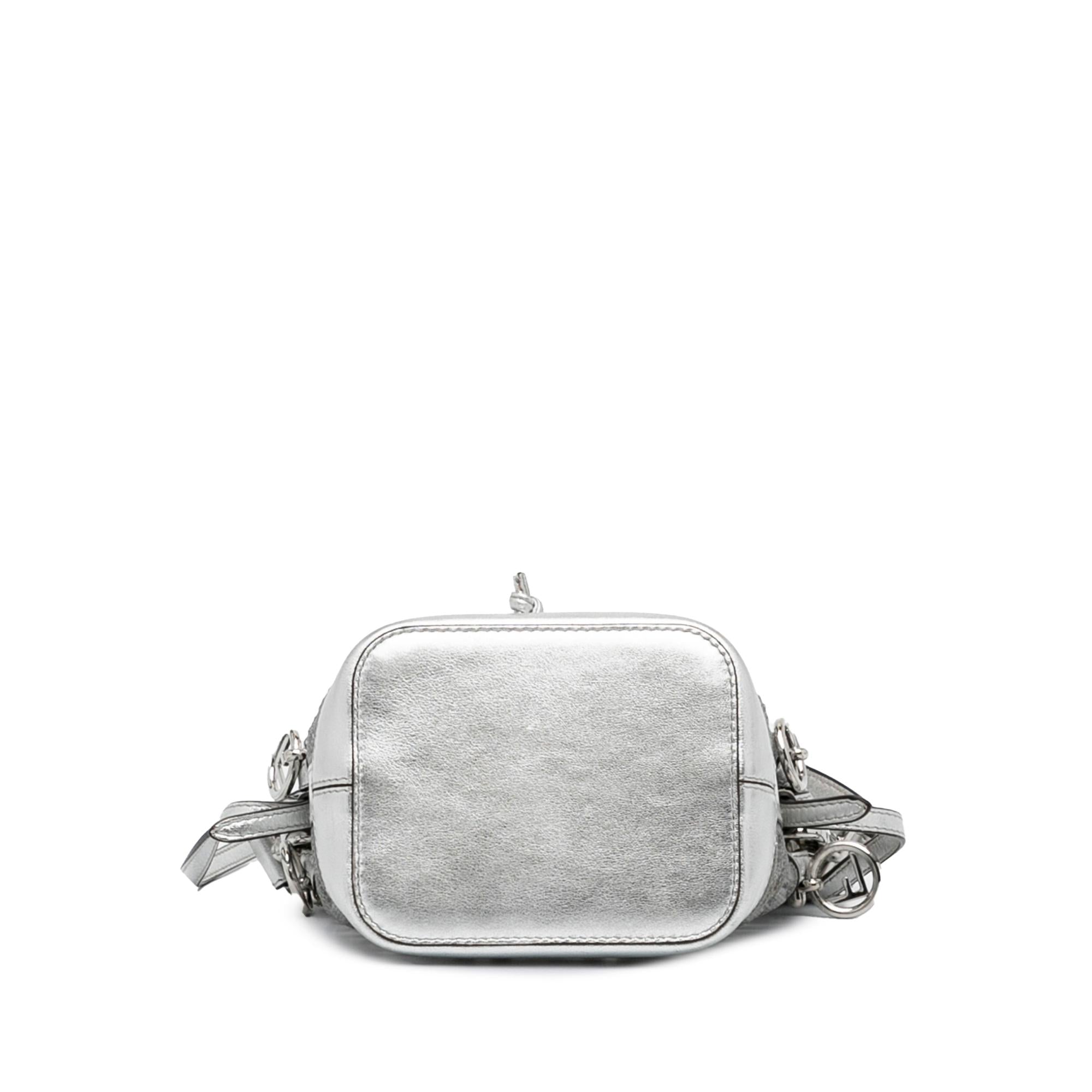Fendi Mini Mon Tresor Sequined Bucket Bag (SHG-qQnN4Z)