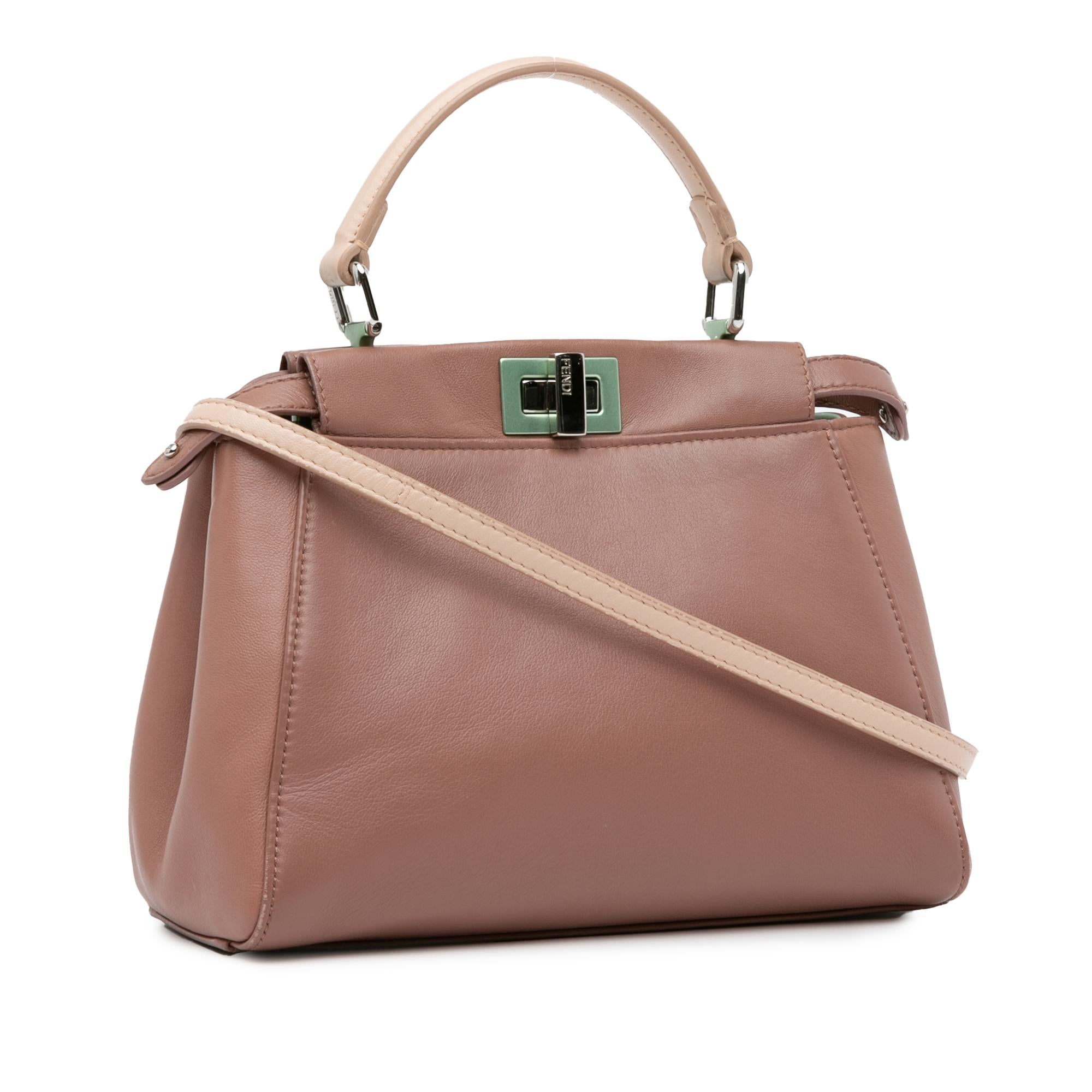 Fendi Mini Nappa Peekaboo (SHG-IKz4uA)
