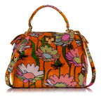 Fendi Mini Peekaboo Chenille Velvet Satchel (SHG-5t4Vi5)