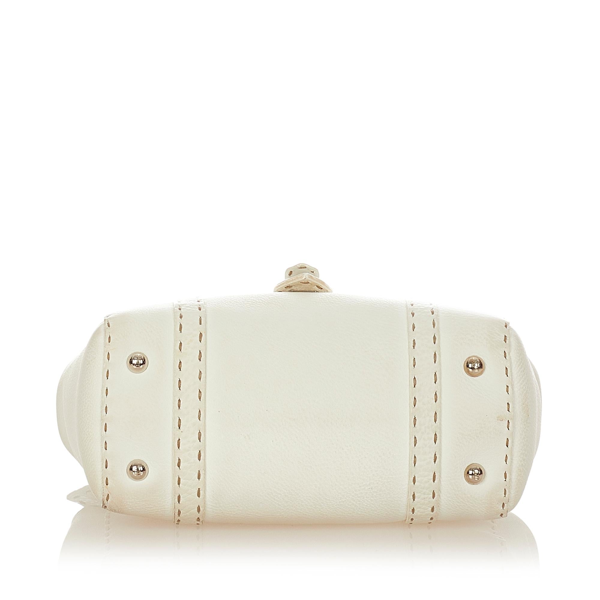 Fendi Mini Selleria Linda Leather Handbag (SHG-26508)