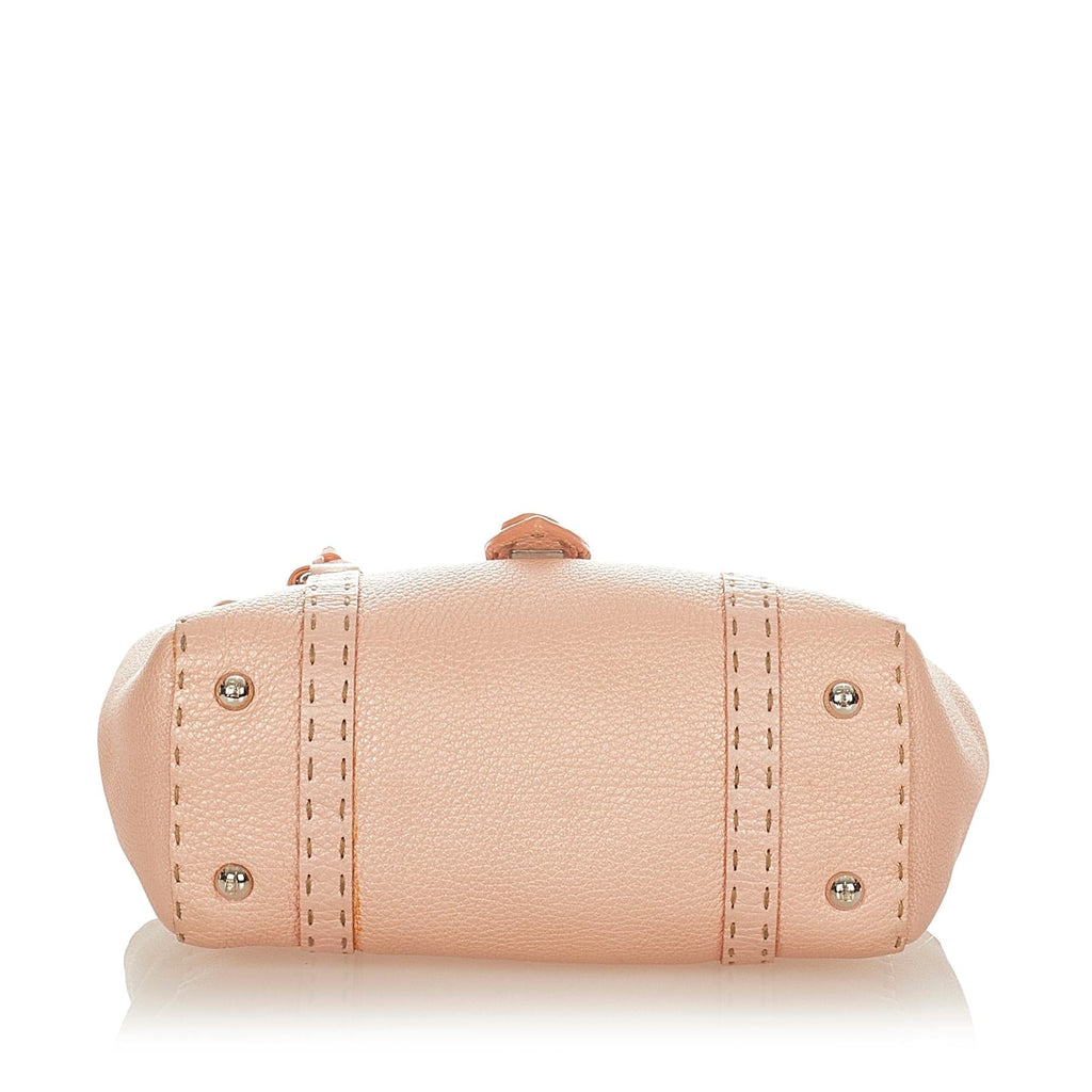 Fendi Mini Selleria Linda Leather Handbag (SHG-26701)