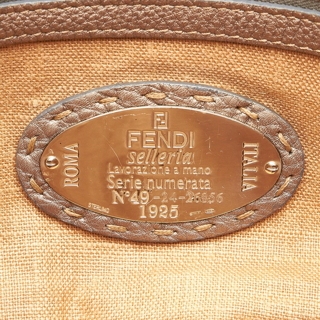 Fendi Mini Selleria Linda Leather Handbag (SHG-31781)