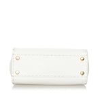 Fendi Mini Selleria Peekaboo Leather Satchel (SHG-34091)