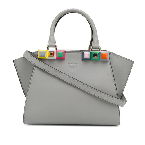 Fendi Mini Studded 3Jours Satchel (SHG-KfNV2c)