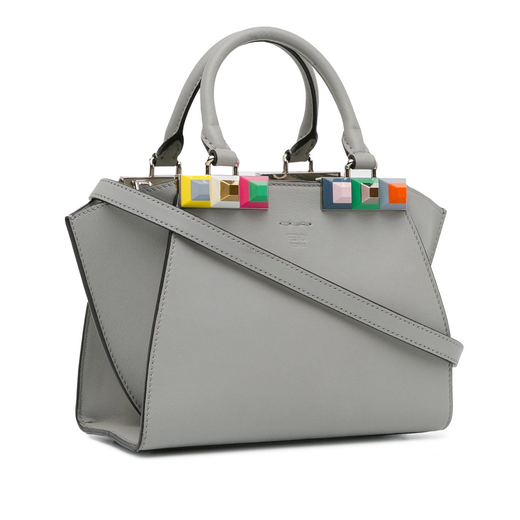 Fendi Mini Studded 3Jours Satchel (SHG-KfNV2c)