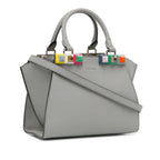 Fendi Mini Studded 3Jours Satchel (SHG-KfNV2c)