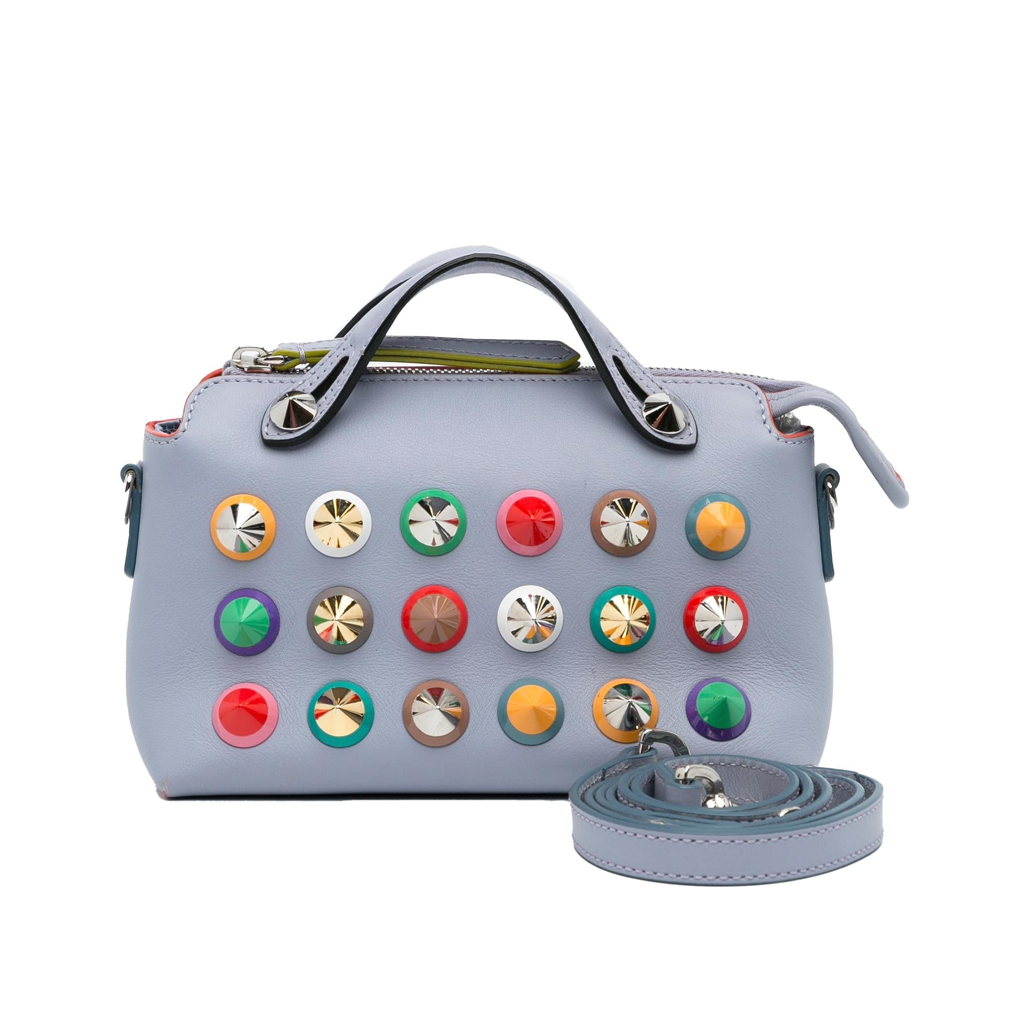 Fendi Mini Studded By The Way Satchel (SHG-cuPIcw)