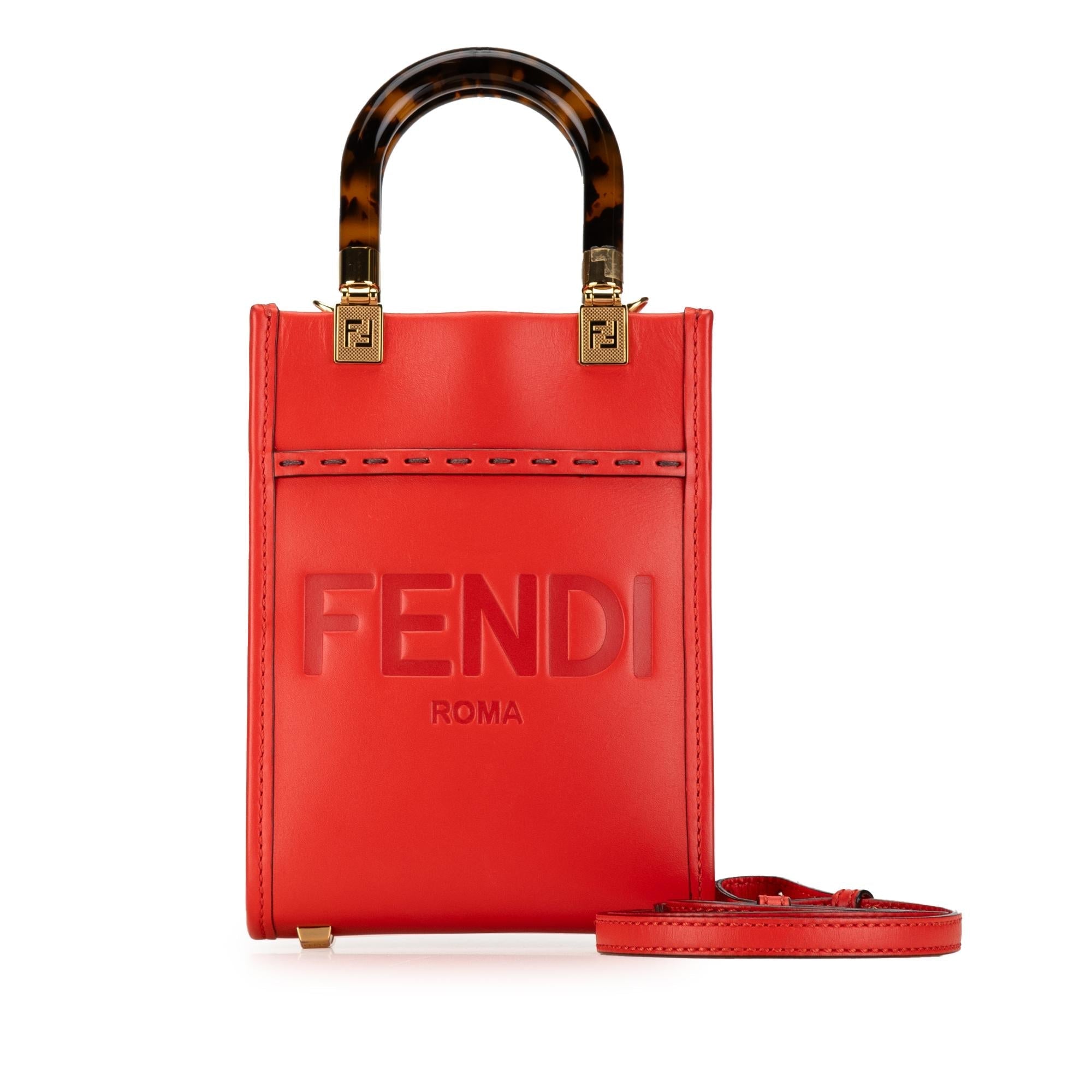 Fendi Mini Sunshine Shopper Tote (SHG-abmg4p)