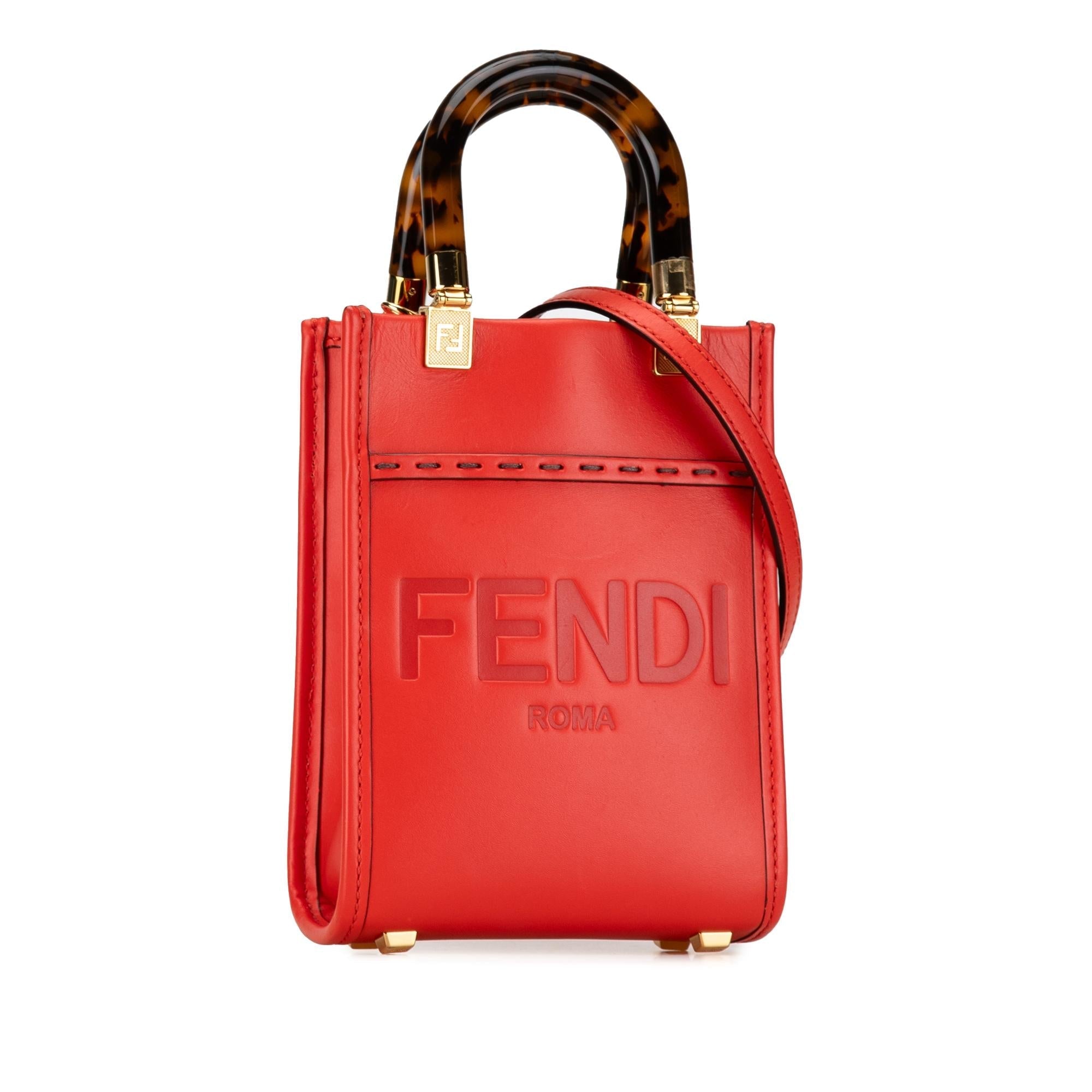 Fendi Mini Sunshine Shopper Tote (SHG-abmg4p)