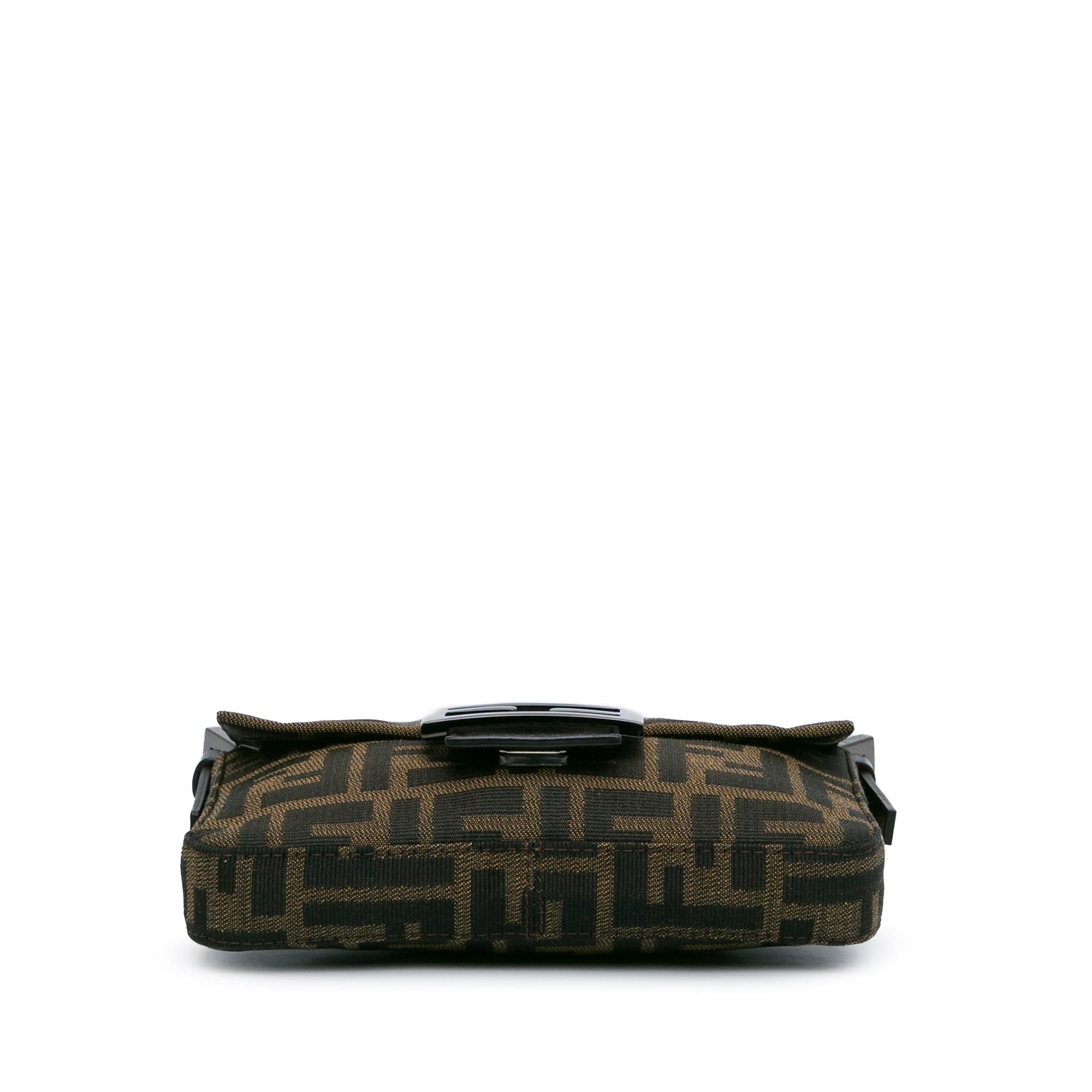 Fendi Mini Zucca Canvas Baguette (SHG-B1bmp0)