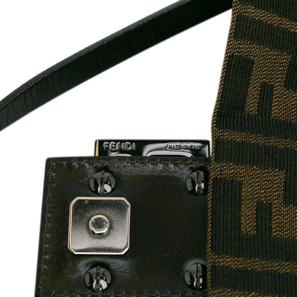 Fendi Mini Zucca Canvas Baguette (SHG-B1bmp0)