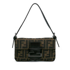 Fendi Mini Zucca Canvas Baguette (SHG-B1bmp0)