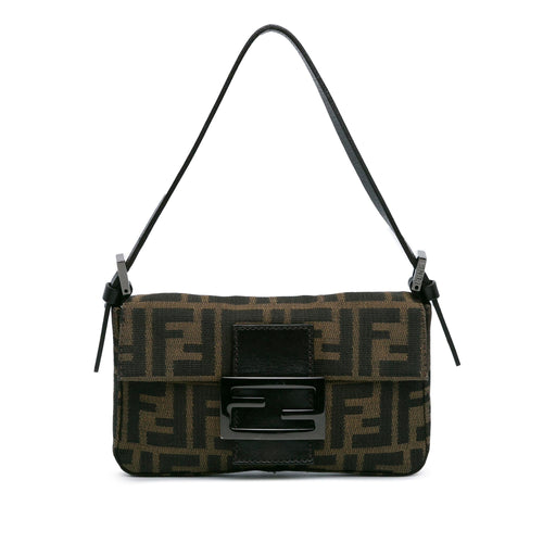 Fendi Mini Zucca Canvas Baguette (SHG-B1bmp0)
