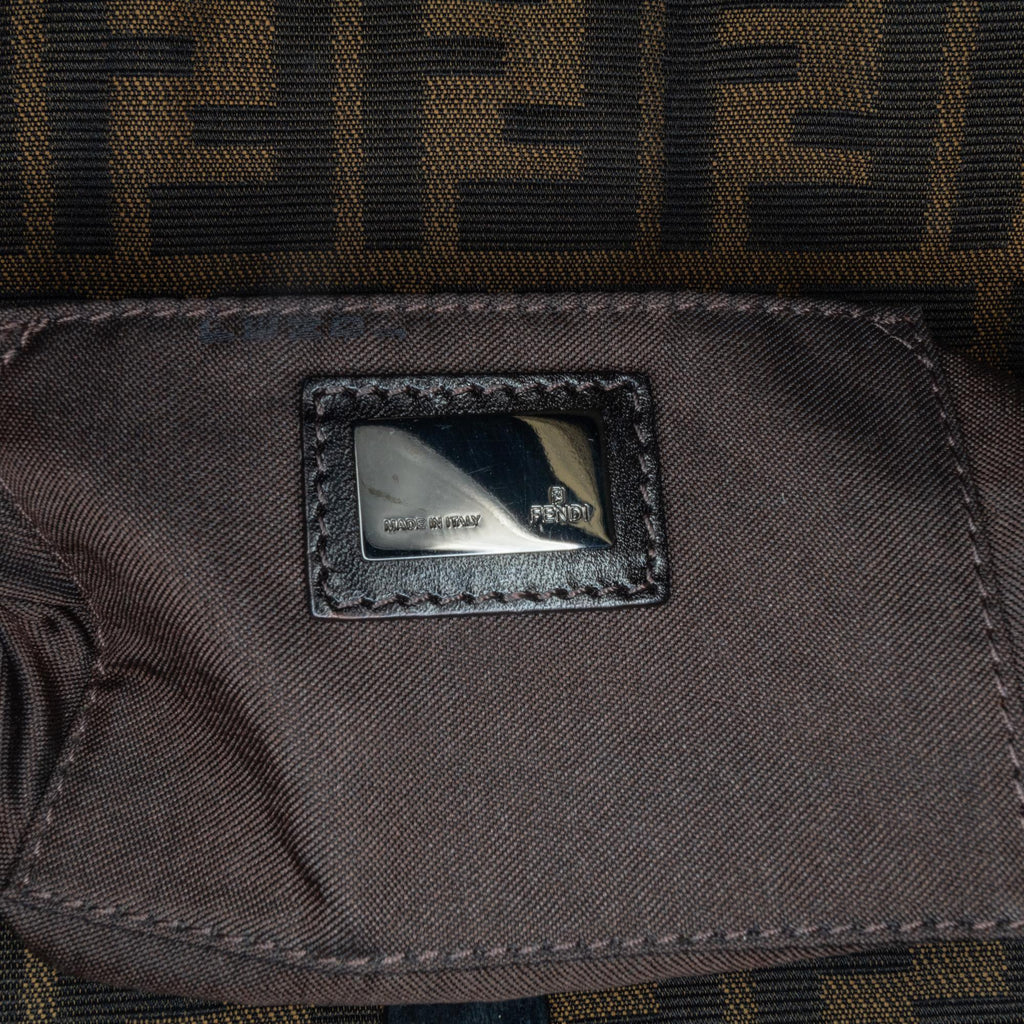 Fendi Mini Zucca Canvas Baguette (SHG-B1bmp0)