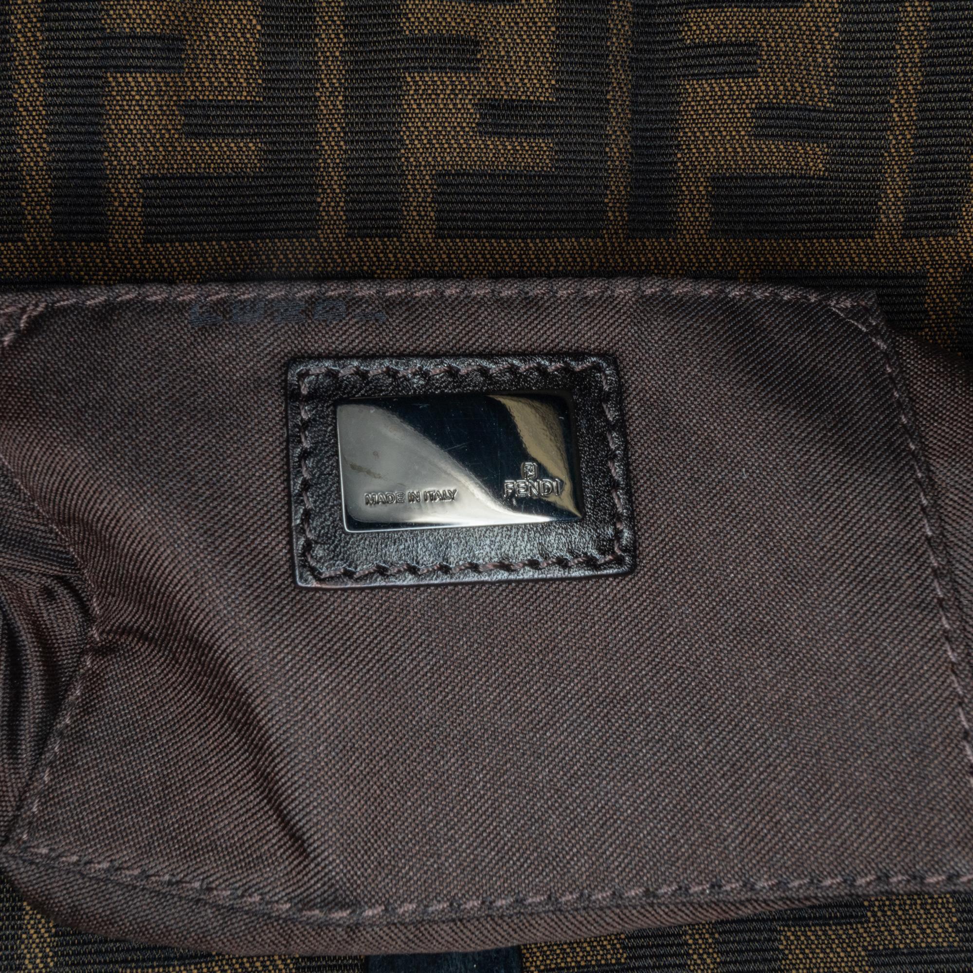 Fendi Mini Zucca Canvas Baguette (SHG-B1bmp0)