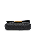 Fendi Mini Zucca Embossed Leather Baguette Satchel (SHG-ALnDVt)